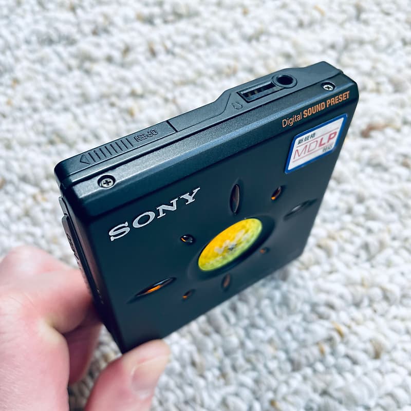 Sony MZ-E500 Walkman MiniDisc Player, Rare Excellent Black