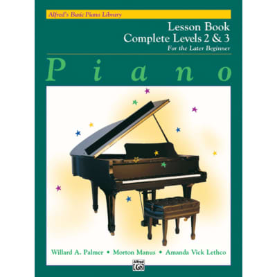 Alfred's Basic Piano Course: Lesson Book Complete 2 & 3 image 1