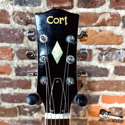 Cort Single Cut Electric Guitar (1980s - Cherry) image 3