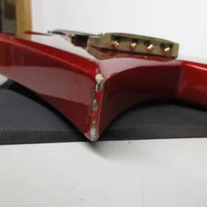 BC Rich NJ Series Warlock Bass Guitar Candy Apple Red | Reverb