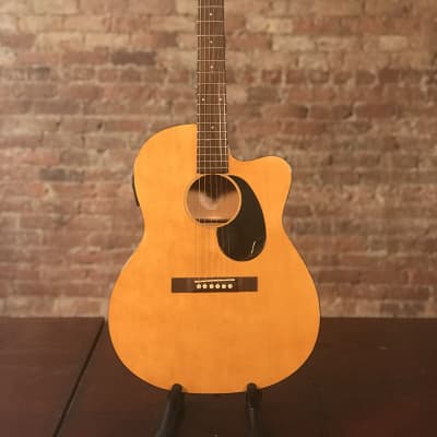 Accent Acoustic Electric Guitar Birch Body Cutaway + Pickup CS-2CE for sale