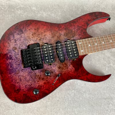 Ibanez SA360QM SA Series Electric Guitar, Trans Red Burst Ex Ibanez SA360QM SA Series Electric Guitar, Trans Red Burst Ex