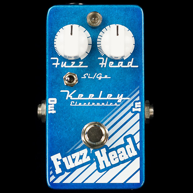 Keeley Fuzz Head Dynamic Fuzz / Overdrive Pedal Blue