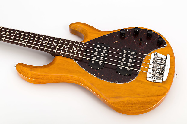 Music Man USA Stingray 5 HH TG - Translucent Gold - Rosewood Neck