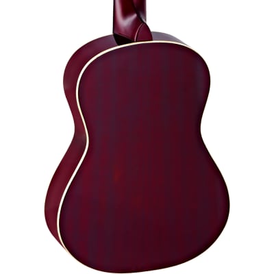Ortega Family Series 1/2 Size Nylon Classical Guitar w/ Bag image 2