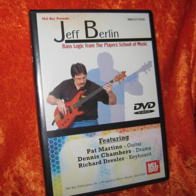 Mel Bay Jeff Berlin Instructional Bass Video | Reverb