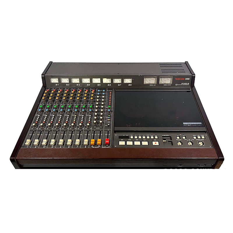 TASCAM 388 8-Channel Mixer with 1/4" 8-Track Reel to Reel Recorder image 1