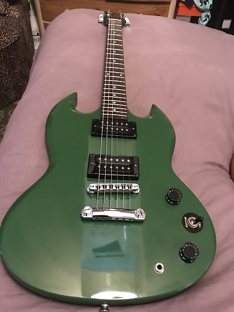 Epiphone sg special green cheap