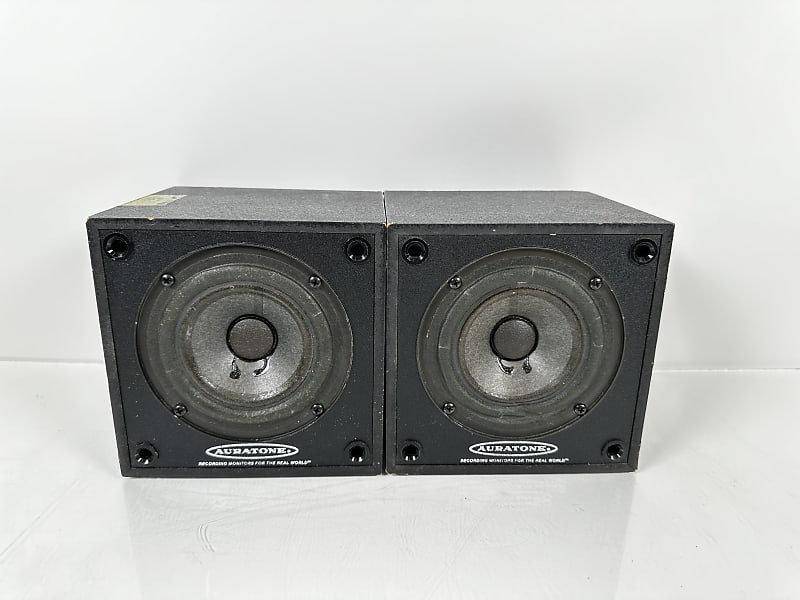 Auratone Super Sound Cube Studio Reference Monitor Speakers  			