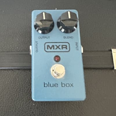 ギター MXR blue box script FUZZ Carter Vintage - MXR Blue Box 1970s, Blue with Script Logo