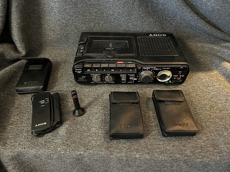 Sony TCM5000EV + 3 ECMR100 mics Reverb