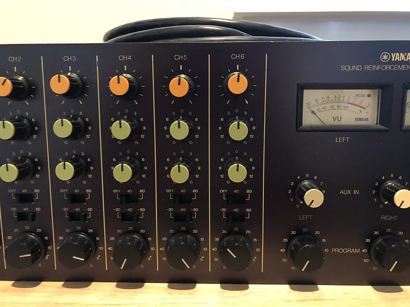 YAMAHA PM-180 ヤマハ マイクプリアンプ 6チャンネルミキサー YAMAHA PM-180 ヤマハ マイクプリアンプ 6チャンネルミキサー
