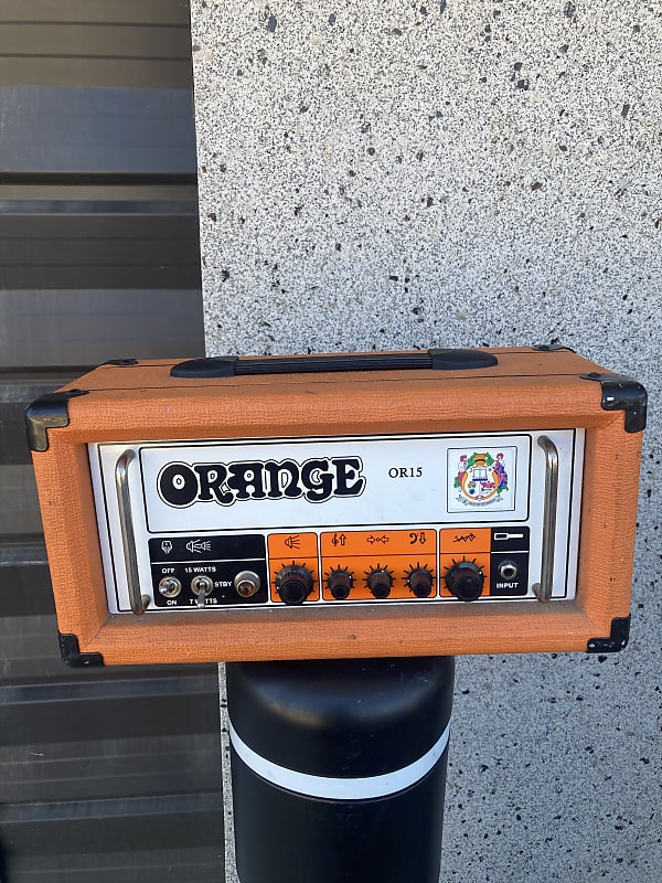 Orange OR15H 15-Watt Tube Guitar Amp Head 2012 - Present - Orange electric guitar amplifier head tube image 1