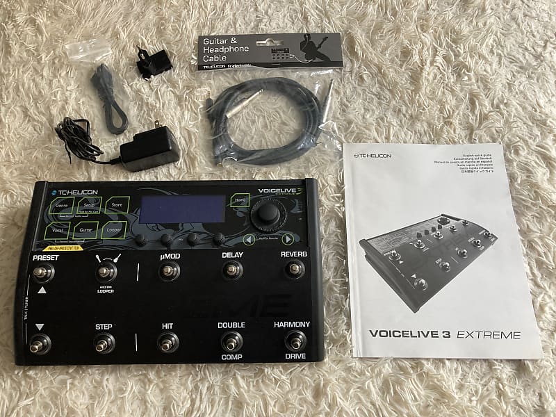 TC Helicon VoiceLive 3 Extreme Multi-Effect Unit | Reverb