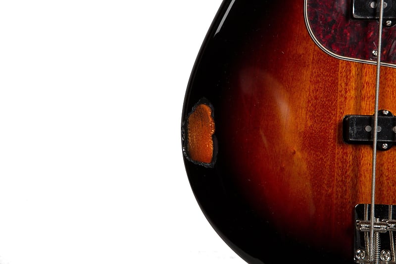 Squier by Fender Classic Vibe 60's Fretless Jazz Bass - Laurel - 3-Tone Sunburst image 1