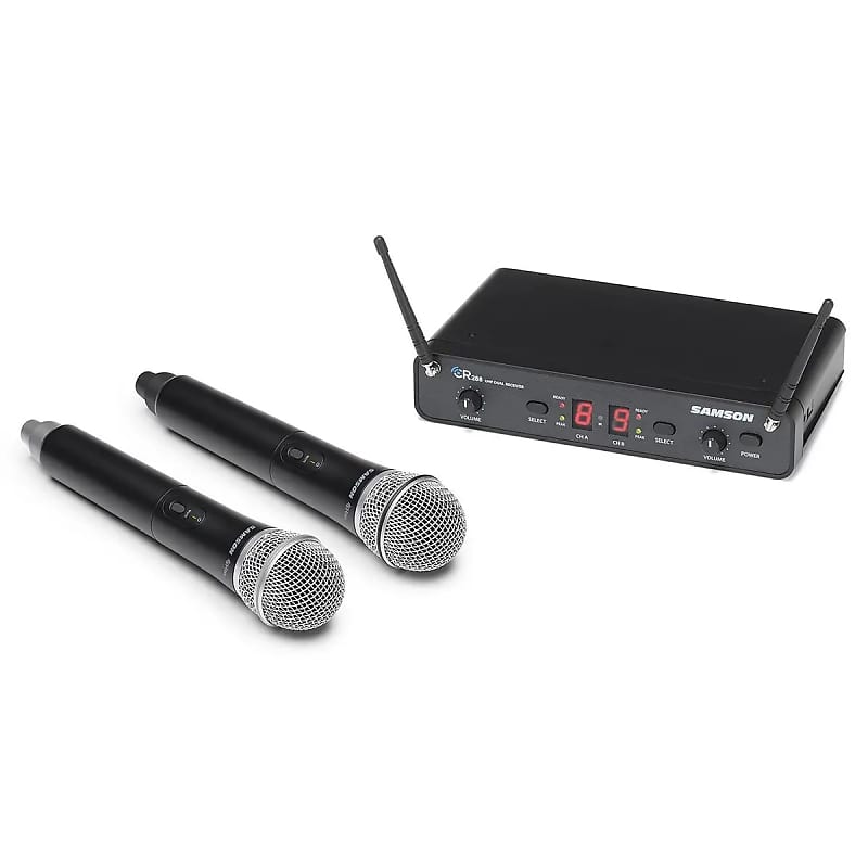 Samson Concert 288 Dual-Channel UHF Wireless Handheld Mic System - I Band (518-566 MHz) (King of Prussia, PA) image 1