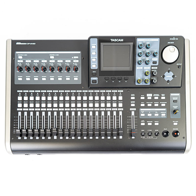 TASCAM DP-24SD 24-track Digital Portastudio Standalone Recorder w 