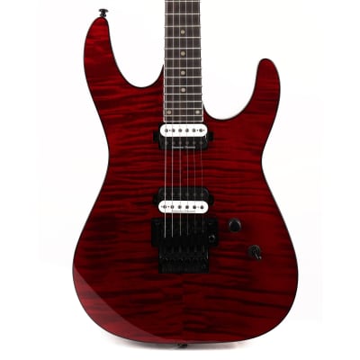 Dean MD 24 Select Flame Floyd Transparent Cherry Used image 1