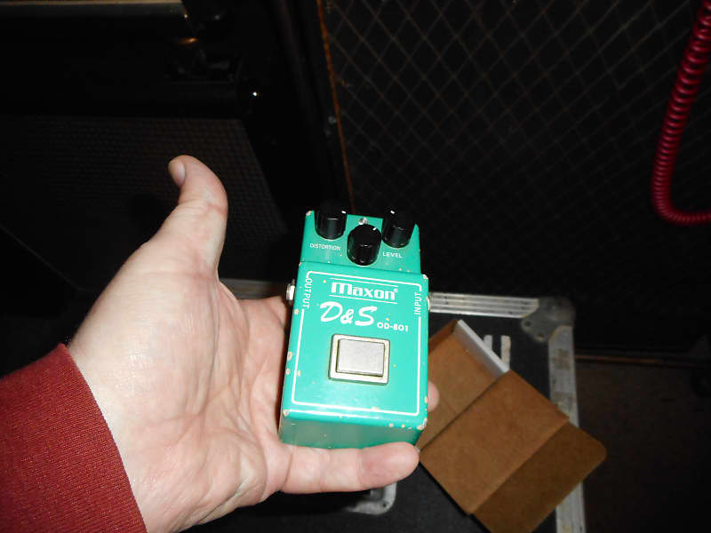 Maxon D&S OD-801 Vintage Guitar Effect Pedal 1970s Made in