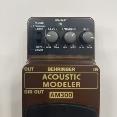 Behringer AM300 Acoustic Modeler Simulator Guitar Effect Pedal Bild 2
