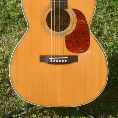1976 F.Hashimoto F220 OOO size Beautiful Rosewood Guitar