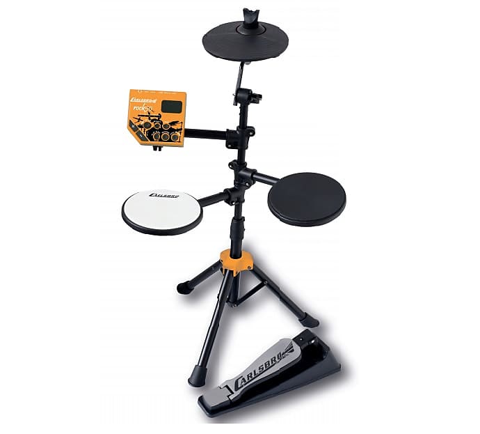 Carlsbro ROCK50 3Piece Compact Electronic Digital Drum Kit Reverb