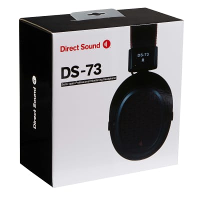 DS-73 Critical Listening Headphone, Semi-Open Back Black image 2