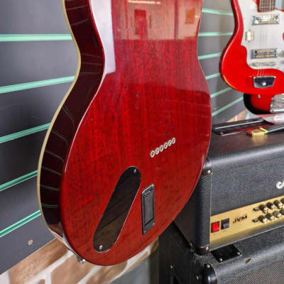 Guild Custom Shop S7CE Peregrine Standard Crimson Red 1999 Electro-Acoustic image 14