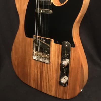 American Classic Guitars T-Style Electric Guitar 2019 Natural Hand Rubbed Oil Finish image 2