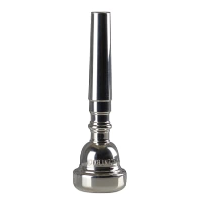 Bach Classic Silver Plated Trumpet Mouthpiece, 11C image 1