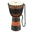 Meinl Percussion 10" Original African Style Rope Tuned Wood Djembes, + Bag, Earth Rhythm Series
