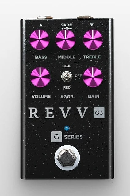 Revv G3 ディストーション Revv G3 Preamp/Overdrive/Distortion Pedal