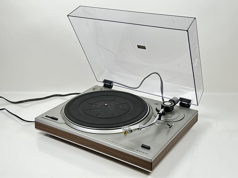 Vintage 1979 Sanyo TP1005 Belt Drive Turntable w/ Ortofon FF 15E MkII Phono Cartridge  			