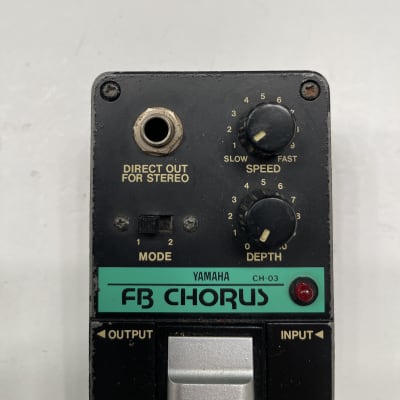 Yamaha CH-03 FB Chorus Analog Rare Vintage Guitar Effect Pedal MIJ
