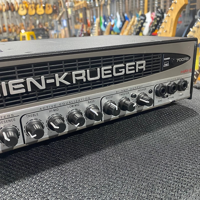 Gallien-Krueger 700RB-II 450-Watt Biamp Bass Amp Head