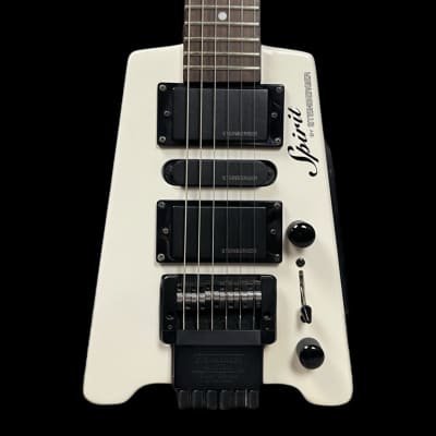 Steinberger Spirit GT-Pro Deluxe (HB-SC-HB) in White w/Gigbag for sale