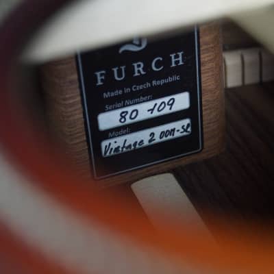 Brand New Furch Vintage 2 OOM SR  Deep Body Parlor Guitar image 15