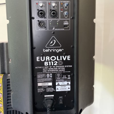 Behringer Eurolive B112D 1000-Watt 12" Powered Speaker Pair image 2