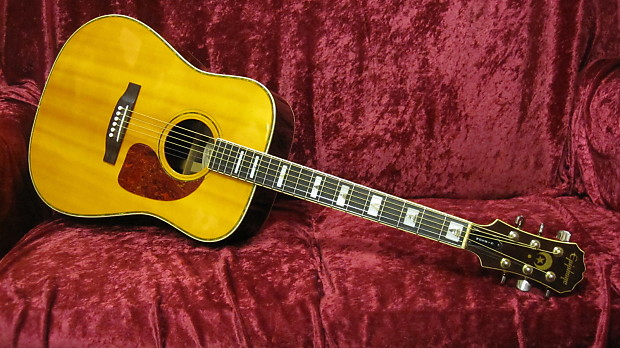 Epiphone PR775S 1991 Natural D-35 Solid Spruce Top / SOLID