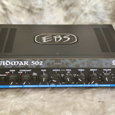EBS Reidmar 502 Lightweight Class D Bass Amp Head - 500W image 2