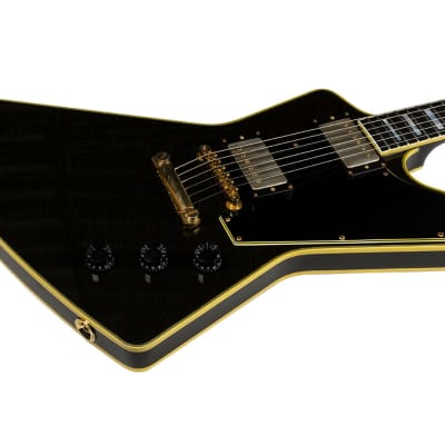 2021 Banker Excalibur Custom Guitar Aged Black image 2