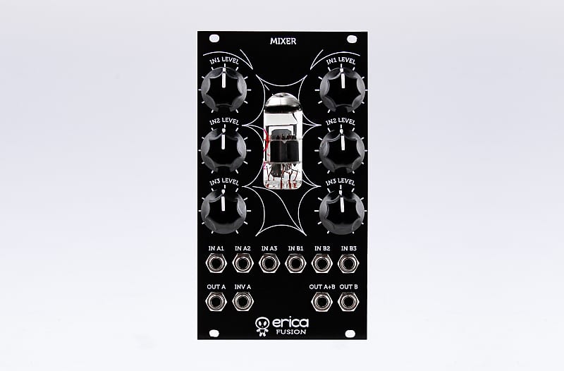 Erica Synths Fusion Mixer V3 2014 - Present - Black image 1