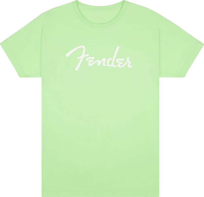 Spaghetti Logo Tee Shirt Red Medium Fender