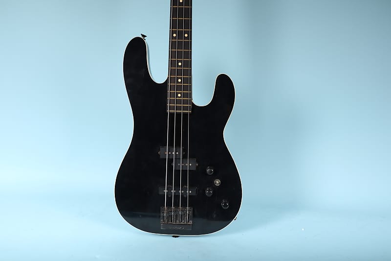 1984 Charvel Bass USA American Made Custom Record Company Order Black/Ebony image 1