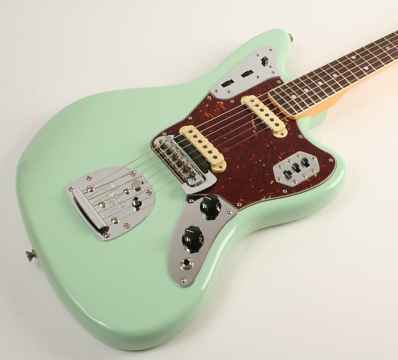 Fender Custom Shop '66 Jaguar Deluxe Closet Classic Aged Surf Reverb