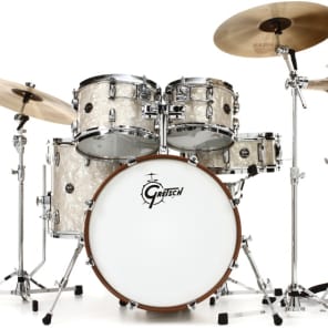 Gretsch Drums Renown RN2-E604 4-piece Shell Pack - Vintage Pearl image 17
