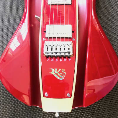 RKS Malibu 2003 Translucent Red Unique, Rare and Collectible (Not the cheaper "Wave" guitar image 9
