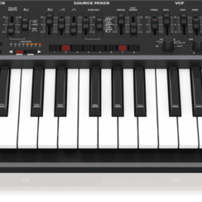 Behringer MS-1-BK ,MS 101 ,32-Key keyboard Analog Mono Synth w/Arpeggiator Black //ARMENS//