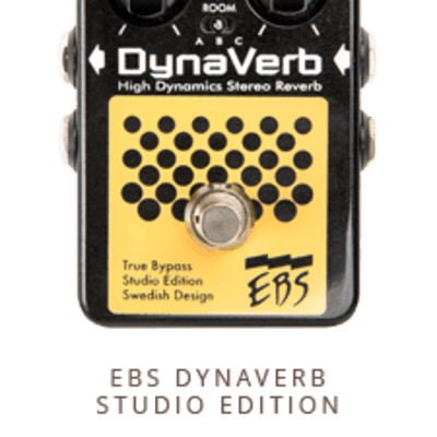 EBS DynaVerb Studio Edition ベース用リバーブ EBS DynaVerb Studio Edition リバーブ ダイナバーブ : 楽器店