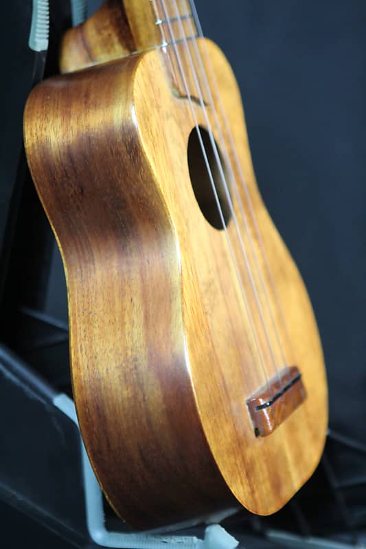 1970S KAMAKA HF-1 KOA SOPRANO UKE w/ HSC made in Hawaii | Reverb